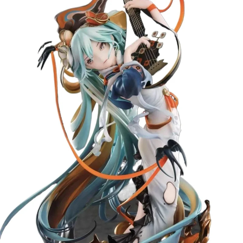 1/8 PVC Long Hair Hatsune House Of Flying Daggers Anime Peripherals Desk Setup Ornament Anime Girl Trendy Toy Model Boy'S Gift