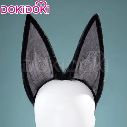 Seth Ellen Joe Hoshimi MiyabI Ju Fufu Von Lycaon Tail Ears Cosplay Props Game Zenless Zone Zero DokiDoki 125cm Tail Halloween
