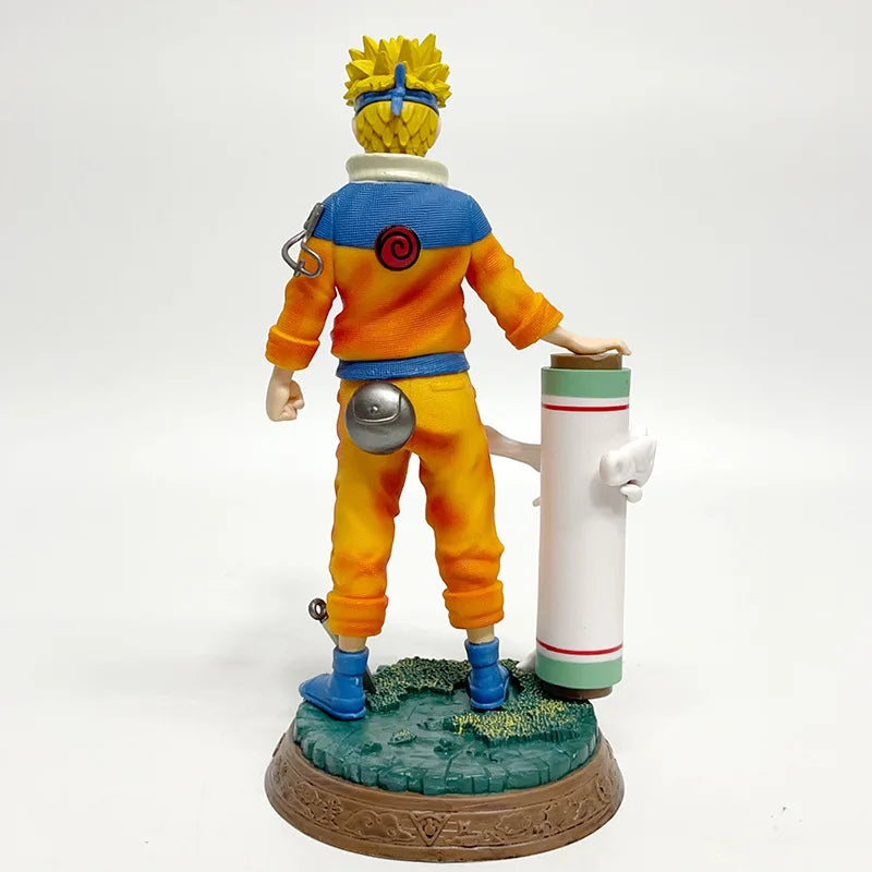12CM Anime Naruto Uzumaki Sasuke Figure Vibration Stars Fighting Pose Model Toy Doll Aciton Figure PVC Ornament Collection