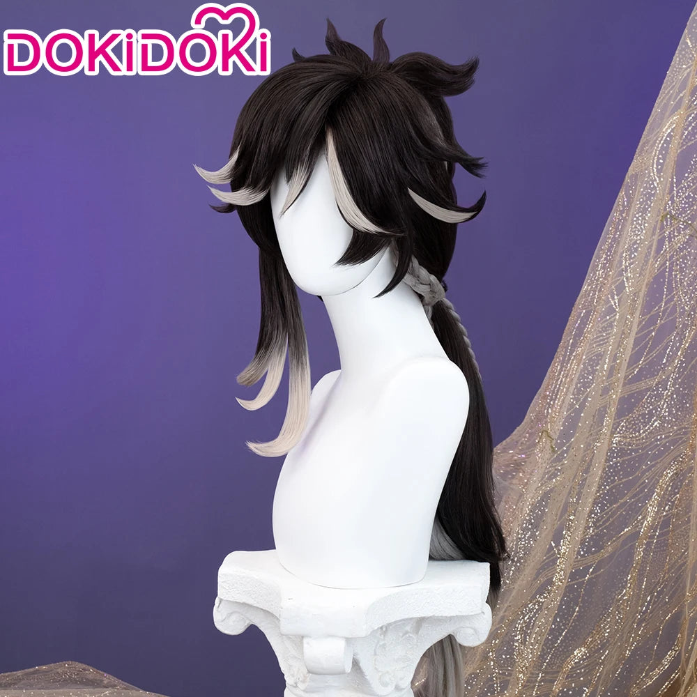 IN STOCK Sethos Wig Game Genshin Impact Cosplay Wig DokiDoki Sumeru New Character Sethos Cosplay Men 70cm Hair Free Wig Cap