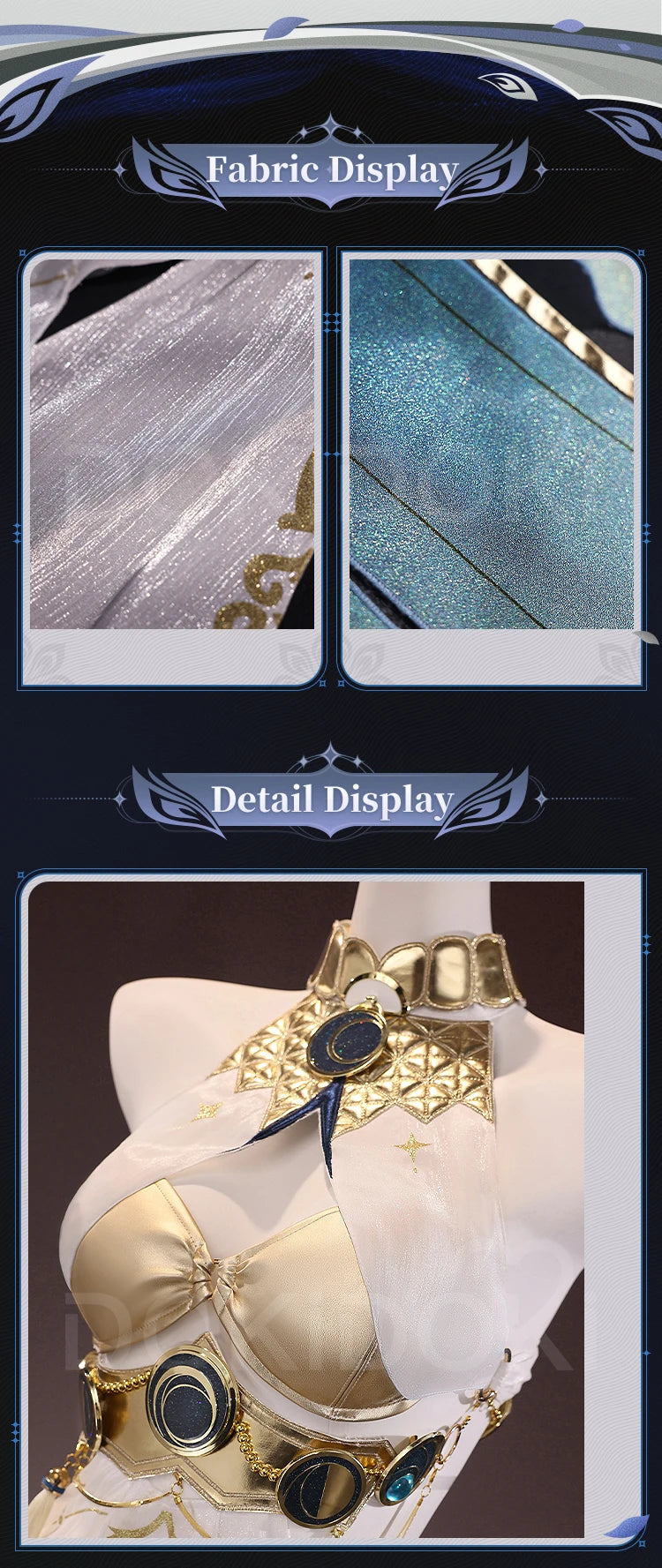 Iuno Cosplay Costume Game Wuthering Waves DokiDoki-SR Women Sexy Dress Costume Iuno Halloween Cosplay Metal Accessories