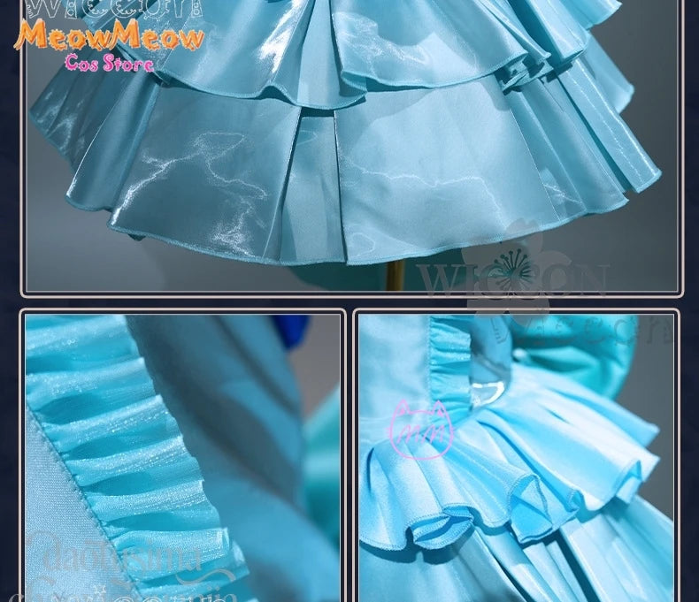 Mermaid Melody Hanon Hosho Adult Costume Polyester Set