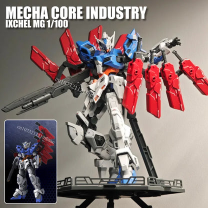 In Stock Mecha Core Industry IXCHEL MG 1/100 MOON Assembly Model Kit Toy Action Fiugures Robot Plastic Model Kits Gifts