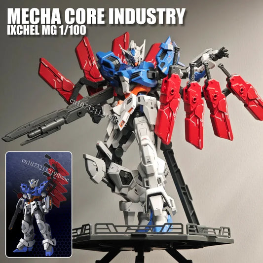 In Stock Mecha Core Industry IXCHEL MG 1/100 MOON Assembly Model Kit Toy Action Fiugures Robot Plastic Model Kits Gifts