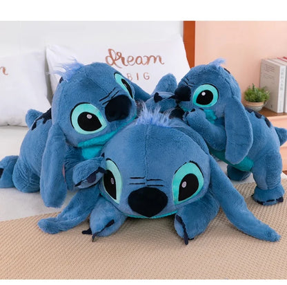 100cm Big Size Disney Stitch Cartoon Anime Plush Stuffed Doll Room Plushies Pillow Cute Ornaments Children's Holiday Gifts
