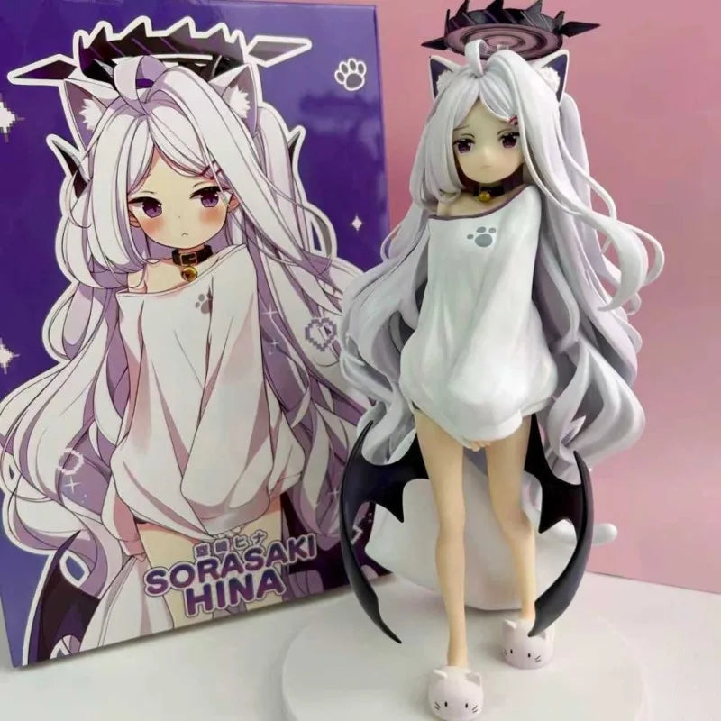 Sunaookami Shiroko Anime Blue Archive Figurine Takanashi Hoshino Action Figures PVC Cute Girl Statue Collection Model Toys Gifts