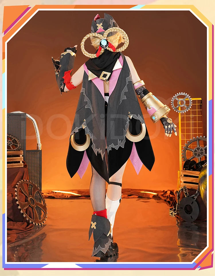 Jahoda Cosplay Costume Genshin Impact Song of the Welkin Moon DokiDoki-R Nod-Krai Jahoda Women Cute Costume Halloween