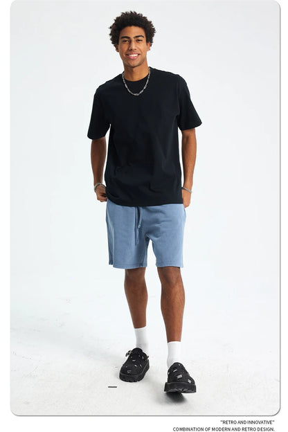 ZODF Fashion 2025 Summer Men Sorona T-Shirts Unisex Casual Cool Feeling Quick Dry O Neck 245gsm T Shirt Brand Tees HY1032