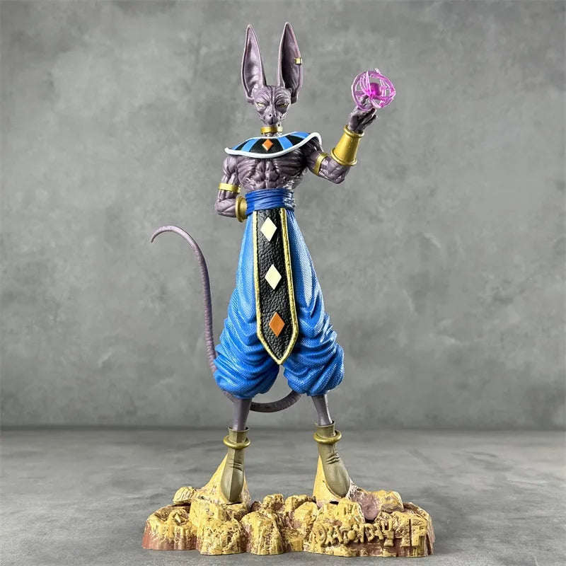 30cm Dragon Ball Z Figures Super God of Destruction Beerus Action Figures Collection Decoration Model Statue Toys Birthday Gift