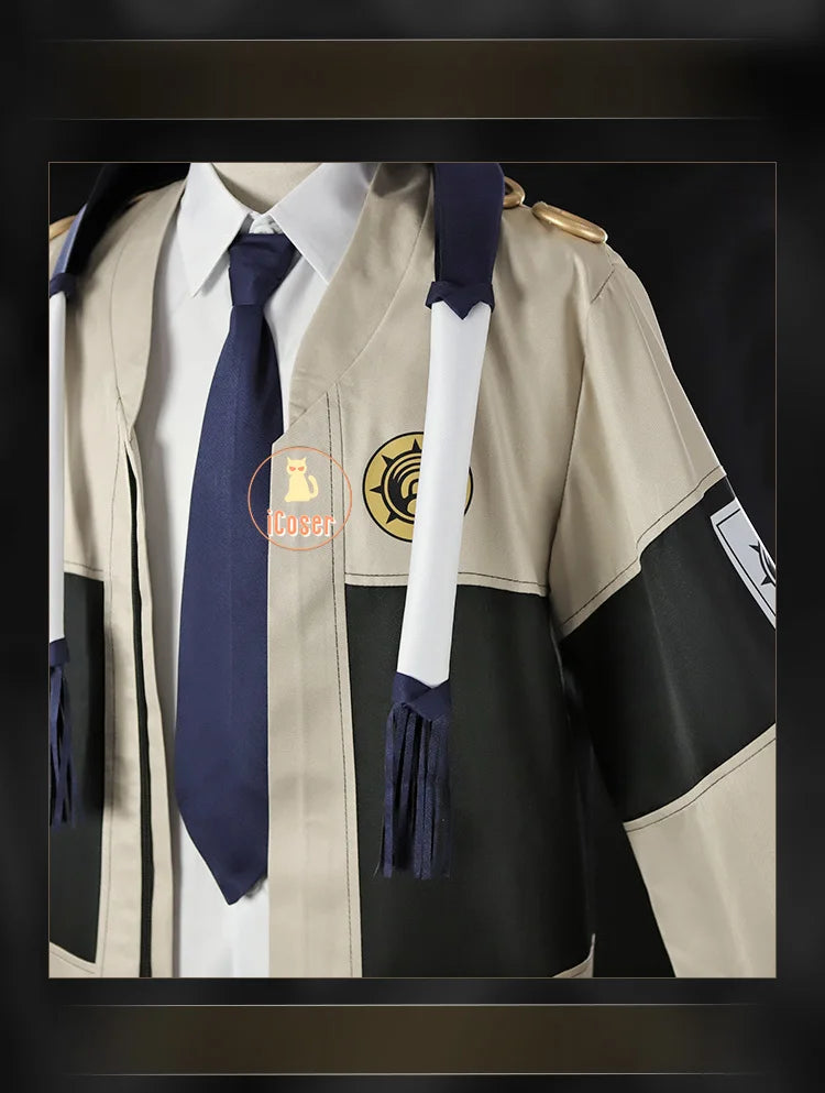 Anime Gachiakuta Tamsy Caines Cosplay Costume Wig Uniform Jacket Halloween Party for Women Men Festival Role Play Outfit Props