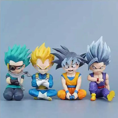 10cm/3.93in Anime Dragon Ball Figure Daima Goku Vegeta Granola Gohan Action Figures Pvc Statue Collection Model Toys Gifts