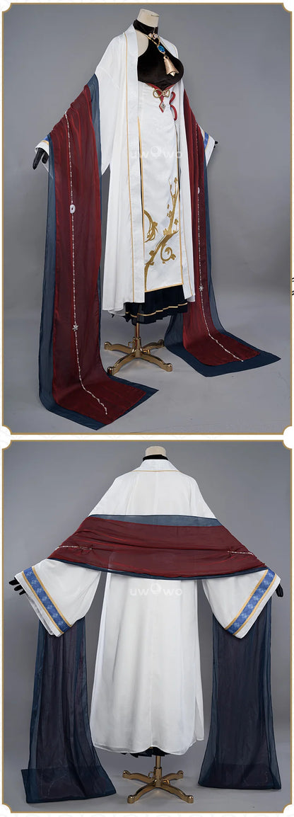 LAST BATCH UWOWO Genshin Impact Fanart Ganyu Cosplay Chinese Style Dress Traditional Clothing Liyue Cosplay Costume Cos Cosplay