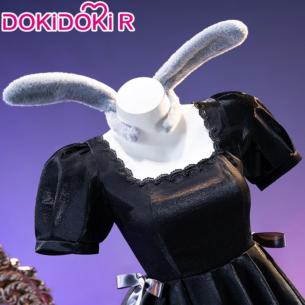 IN STOCK Mizi Sua Cosplay Costume Anime Alien Stage DokiDoki-R Women Sexy Costume Third Anniversary Rabbit Cafe Dress Cosplay