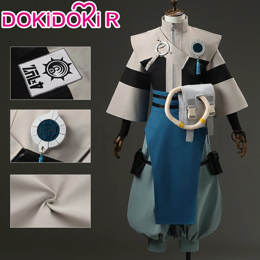 IN STOCK Zanka Cosplay Costume Anime Gachiakuta【XS-3XL】DokiDoki-R Zanka Nijiku Wig Suit Men Cosplay Plus Size