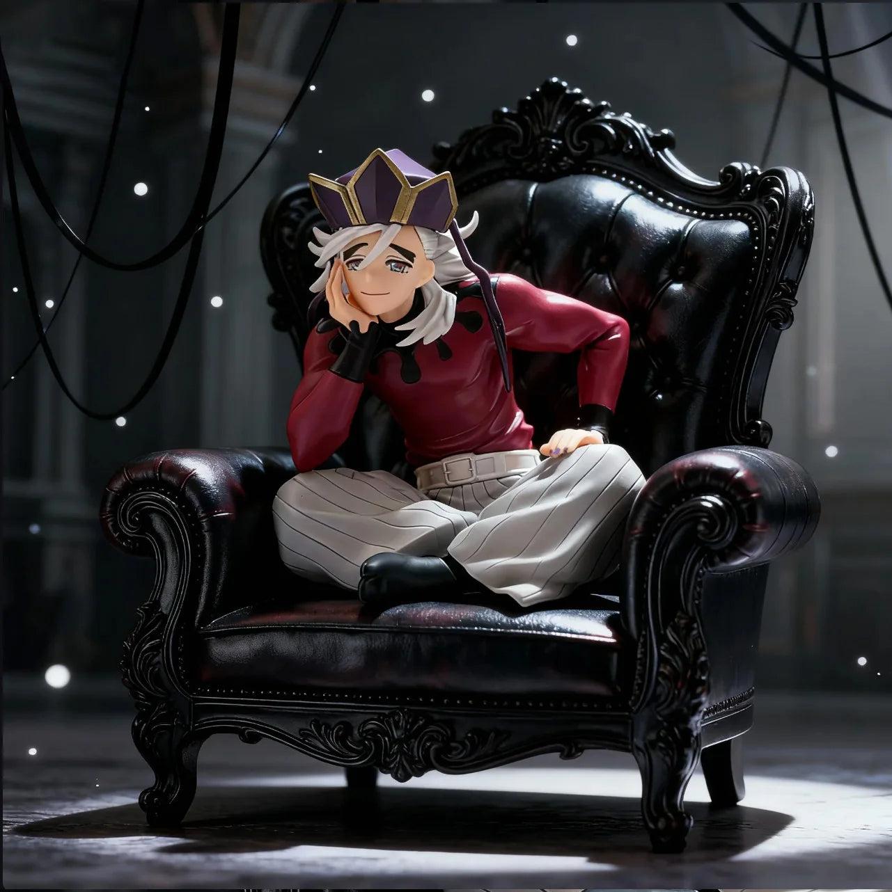 Popular Anime Movie Merch | Douma PVC Noodle Stopper - Collectible Series Figure, Desktop Decoration & Holiday Gift