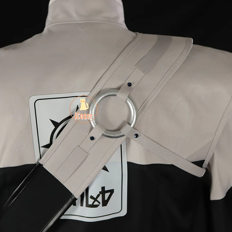 iCoser Anime Gachiakuta Zanka Nijiku Cosplay Costume Uniform Earrings Akuta Cleaners Halloween Party Women Men Festival Outfit