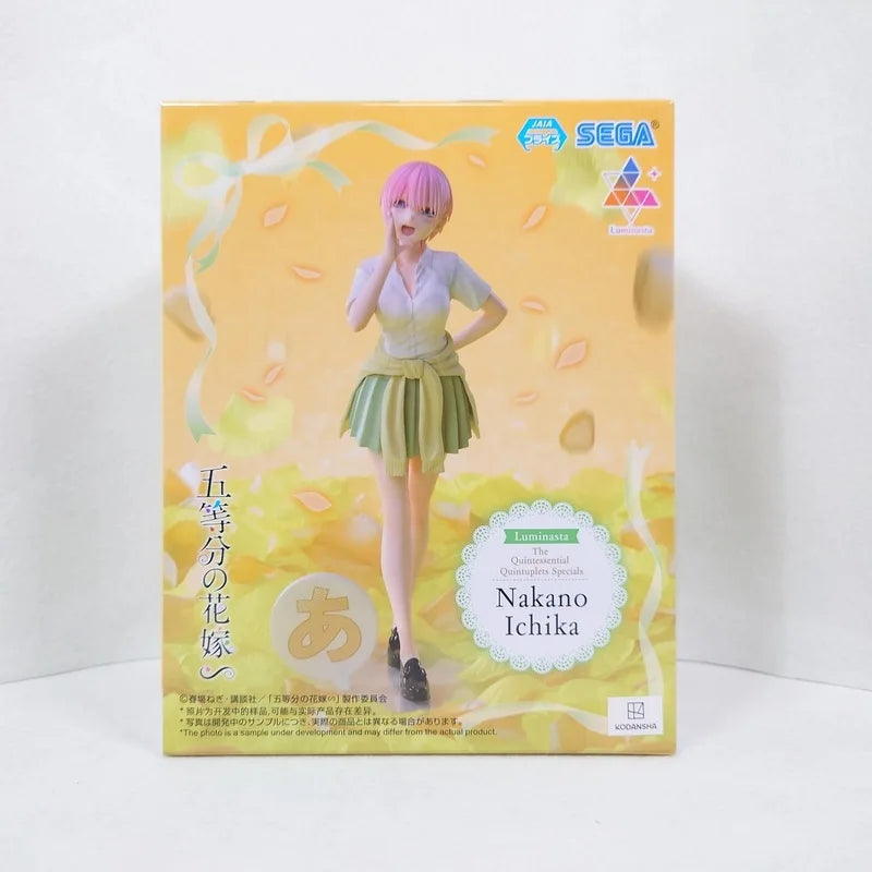 Bandai SEGA Luminasta Quintessential Quintuplets PVC 20CM Model - Nakano Ichika