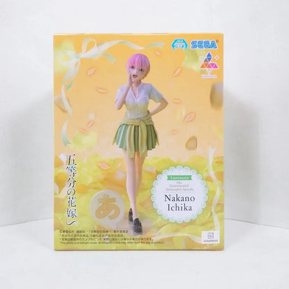 Bandai SEGA Luminasta Quintessential Quintuplets PVC 20CM Model - Nakano Ichika
