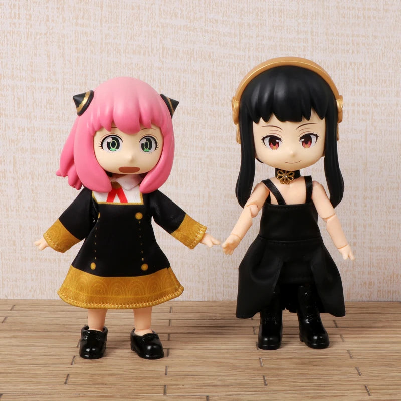 Anime Figure SPY×FAMILY Yor Forger Yor Briar PVC Action Figure Thorn Princess Cartoon Toys for Children 10cm Collector Ob11