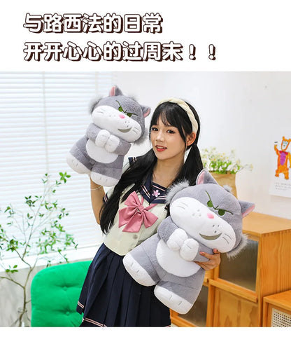 35/50/60cm Big Size Lucifer Disney Anime Plush Stuffed Doll Kawaii Room Decoration Plushie Children Pillow Ornament Holiday Gift