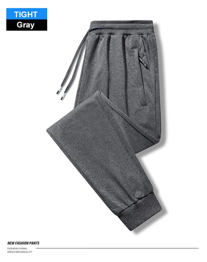 Chrlck Men’s Tight Sweatpants Straight Jogging Pants Casual Sport Running Trousers Spring Summer
