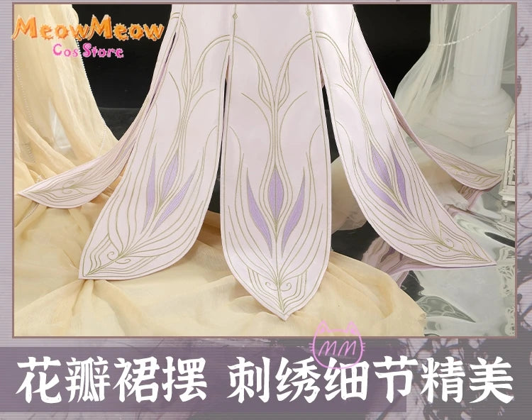 Soul Land Qian Renxue Cosplay Costume Set Polyester