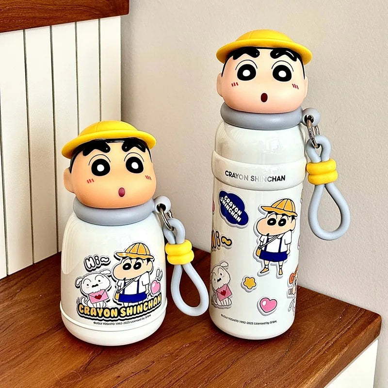 Original Crayon Xiaoxin Insulated Cup Blind Box Cute Large Capacity Portable Water Cup Christmas Surprise Girl Gift Mystery Box