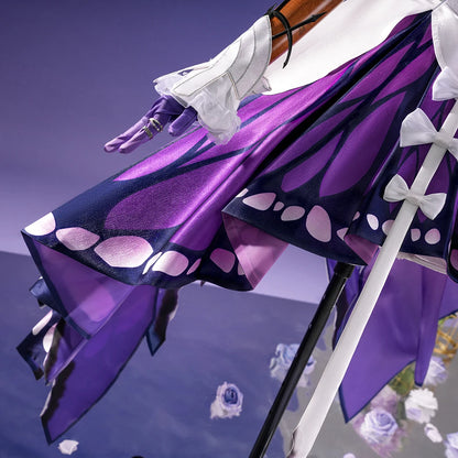 Honkai Star Rail Castorice Cosplay Costume Wig Dress Headwear Luminous Props Halloween Party for Women Girls Carnival Cos iCoser