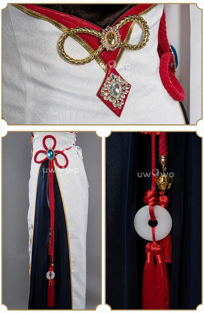 LAST BATCH UWOWO Genshin Impact Fanart Ganyu Cosplay Chinese Style Dress Traditional Clothing Liyue Cosplay Costume Cos Cosplay