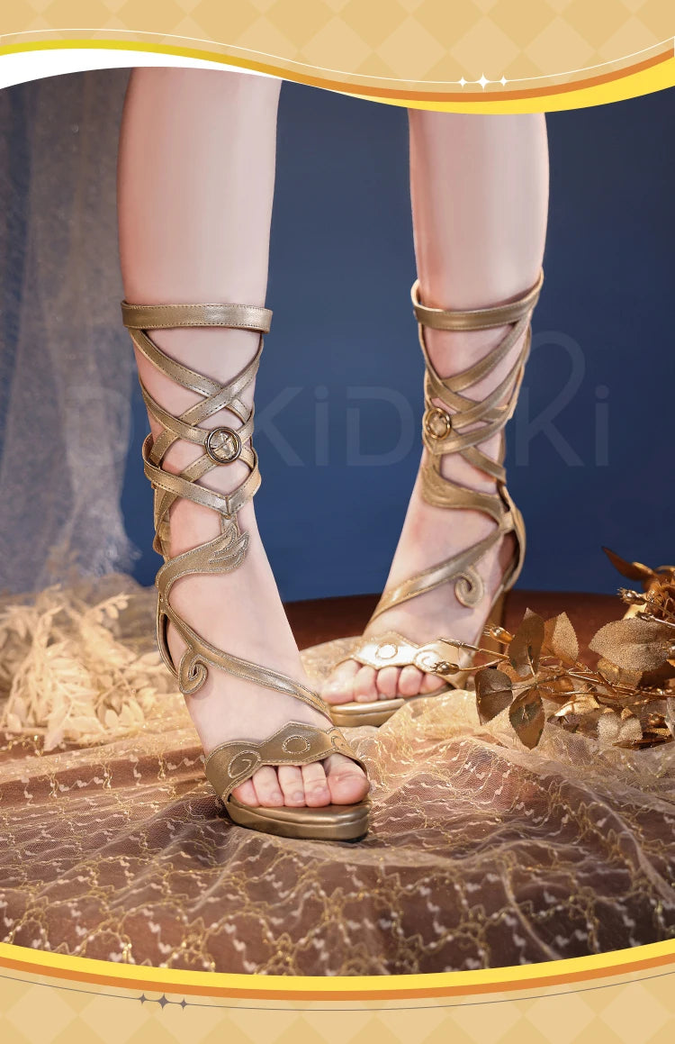 IN STOCK Tribios Cyrene Shoes Cosplay Game Honkai: Star Rail Cosplay DokiDoki-SR Women Amphoreus Cosplay Shoes