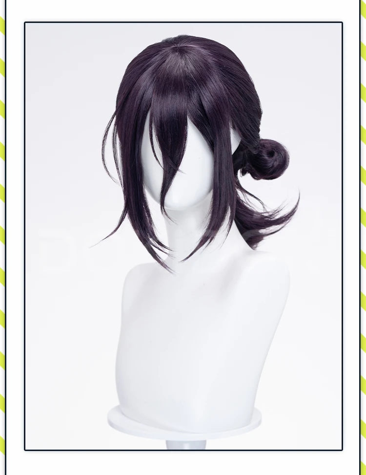 IN STOCK Powerr Hayakawaa Himenoo Makimaa Denjii Rezee Quanxii Angel Devil Yoshidaa Wig Anime DokiDoki Women Free Wig Cap