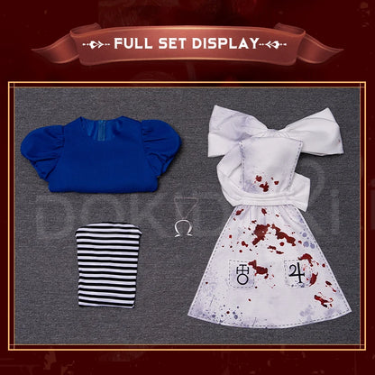IN STOCK Alice Cosplay Costume Game Alice Madness Returns【S-3XL】DokiDoki-SR Women Halloween Dress Plus Size