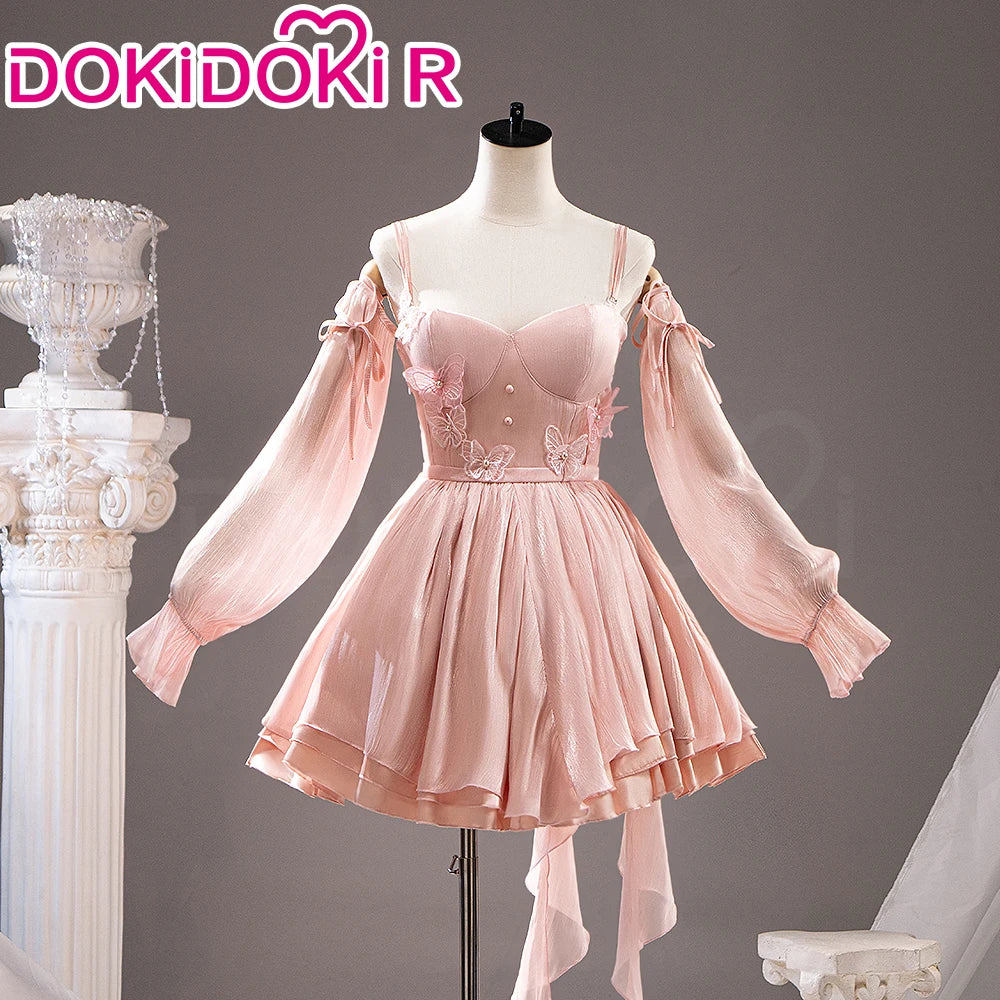 IN STOCK Dreamy Heart Heroine MC Hunter Cosplay Costume Game Love and Deepspace【S-3XL】DokiDoki-R Rafayel Women Halloween Dress