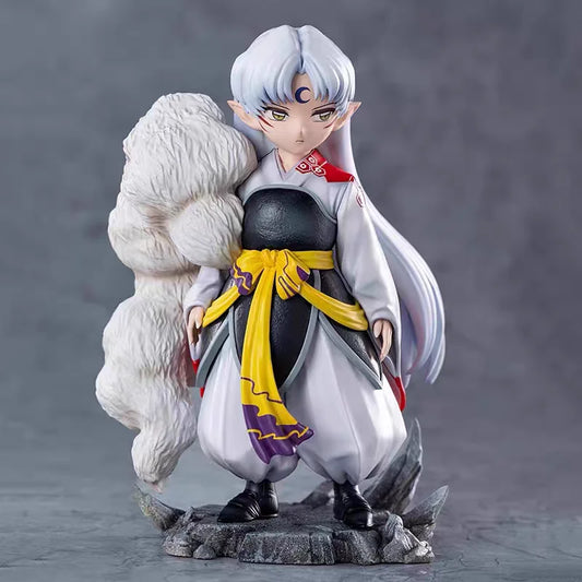 Anime Figures Inuyasha Action Figures Bakusaiga Sesshoumaru Figure Childhood Statue Toys Pvc Collection Decor Ornaments Model