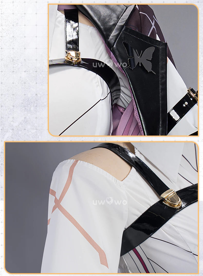 IN STOCK  UWOWO Cosplay Kafka Honkai: Star Rail Kafka Cosplay Costume スターレイル Honkai Impact Cosplay Role Play Outfit