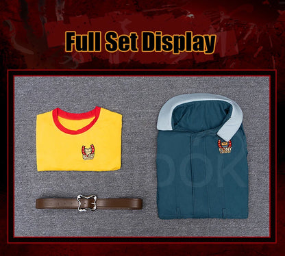 IN STOCK Anya Curly Daisuke Cosplay Costume Game Mouthwashing【XS-3XL】DokiDoki-R Uniform Halloween Anya Cosplay Wig Plus Size