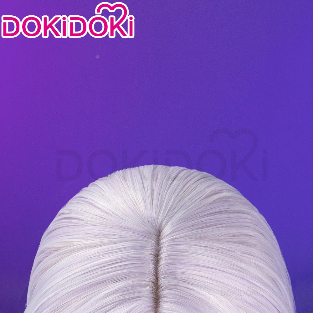 IN STOCK Black Swan Wig Game Honkai: Star Rail Cosplay Wig DokiDoki Women White Purple Long Hair Black Swan Cosplay Free Wig Cap