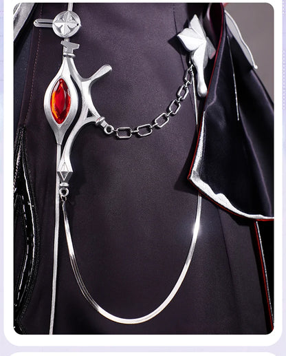 Honkai Star Rail Evernight March 7th Cosplay Costume Dress Earrings Headwear Mysterious Foreign Guest Halloween Party for Women