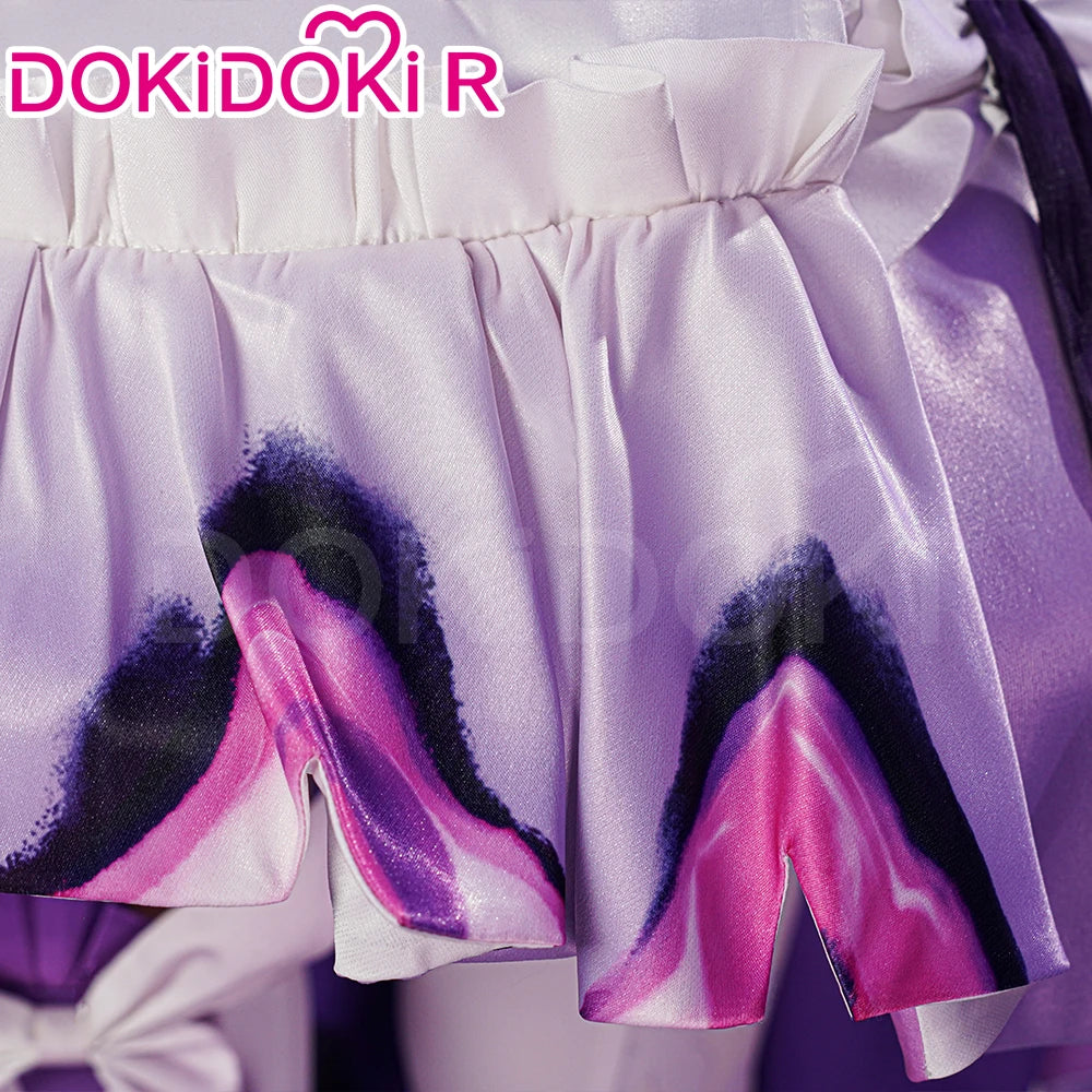 Castorice Cosplay Costume Game Honkai:Star Rail DokiDoki-R Women Castorice Purple Dress Cosplay HSR