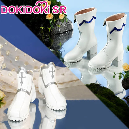 IN STOCK Yuuki Asuna Asada Shino Shoes Anime Sword Art Online Cosplay DokiDoki-SR Women Yuuki Asuna Undine Healer SAO Cosplay