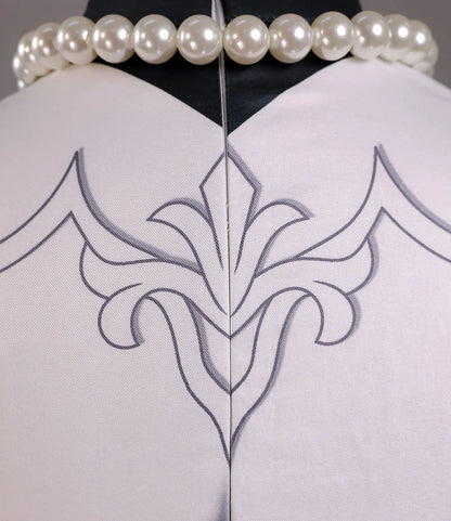 Honkai Star Rail Constance The Dahlia Cosplay Costume Wig Dress Uniform Hat Ever-Flame Mansion Halloween Party for Women Girls