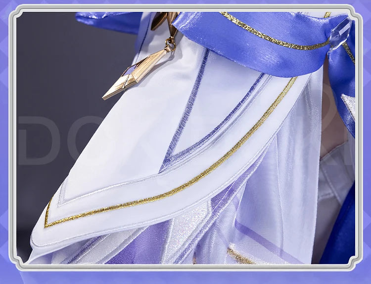 Columbina Cosplay Costume Genshin Impact【S-2XL】DokiDoki-R Nod-Krai Women Dress Columbina Hypersalenia Plus Size