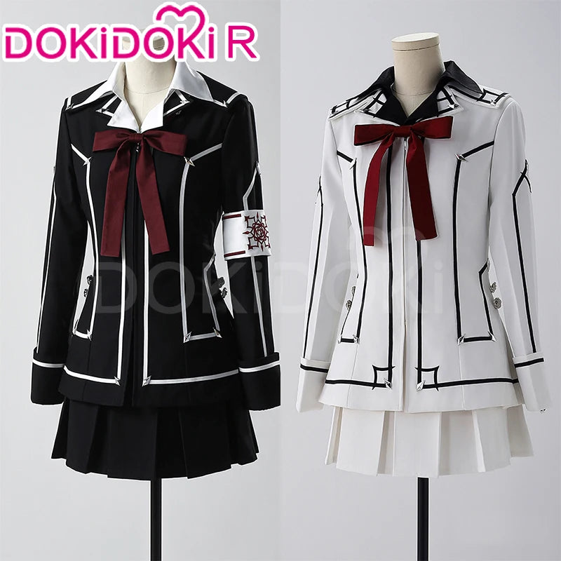IN STOCK Kaname Kuran Yuki Cross Cosplay Anime Vampire Knight【XS-2XL】DokiDoki-R Halloween Uniform Costume Plus Size