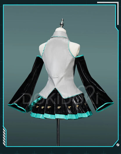 IN STOCK Mikuu Cosplay Costume DokiDoki-SR Mikku Cosplay Women Cute Short Dress Costume Mikuu Cosplay Uniform Halloween