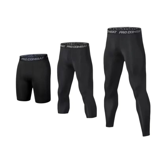 5-Point Slim Fit Men’s Fitness Pants Quick Drying Lightweight Running Sportswear