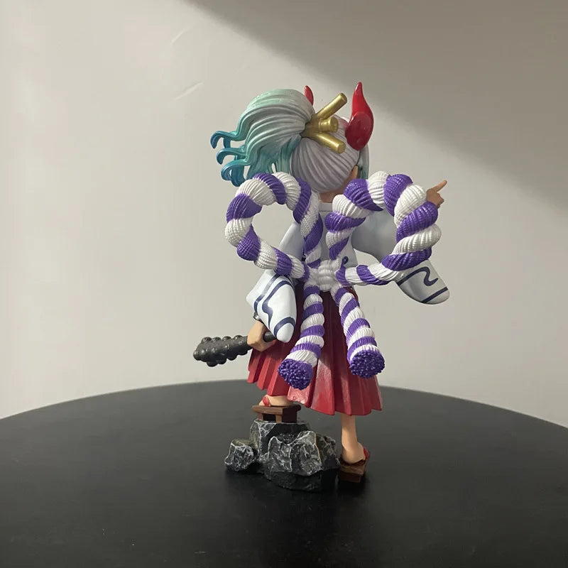 17cm One Piece Wano Country Childhood Yamato Figure PVC Anime Statue Beautiful Girl Model Desk Decor Collection Gift Xmas Gift