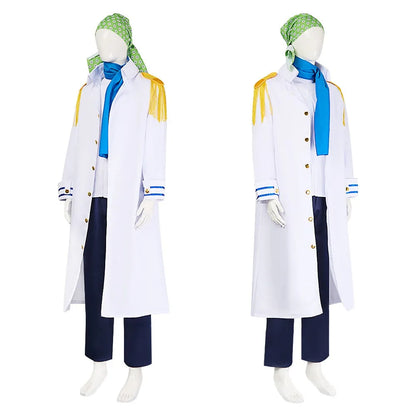 One Piece Koby Cosplay Costume Adult Polyester Uniform