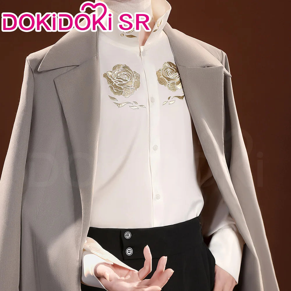 IN STOCK Nakaharaa Chuyaa/Dazaii Osamuu Cosplay Costume Anime Cosplay DokiDoki-SR Cosplay Costume Nakahara Chuuya Men Cosplay