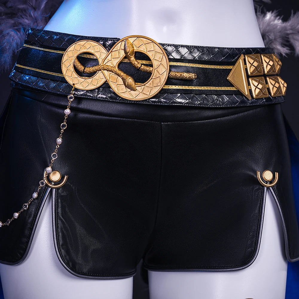 Wuthering Waves Galbrena Cosplay Costume Wig Uniform Outfit Jacket Carnival Halloween Party for Women Girls Role Play Cos Props