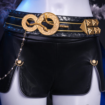 Wuthering Waves Galbrena Cosplay Costume Wig Uniform Outfit Jacket Carnival Halloween Party for Women Girls Role Play Cos Props